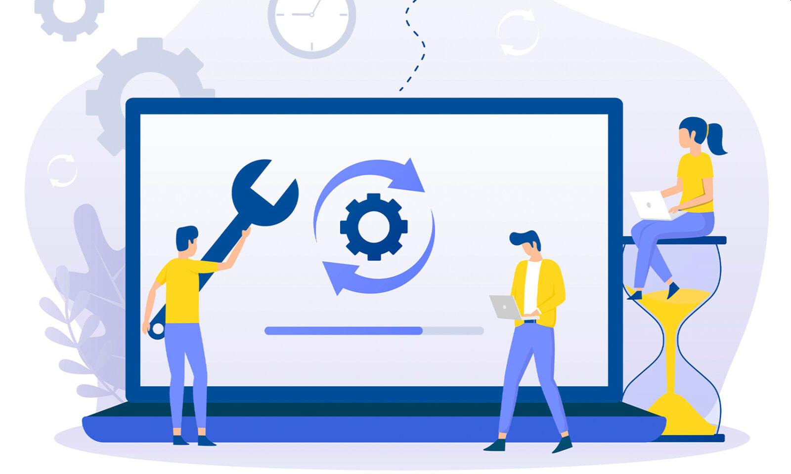 صيانة الموقع الإلكتروني ودعمه صيانة الموقع الإلكتروني ودعمه