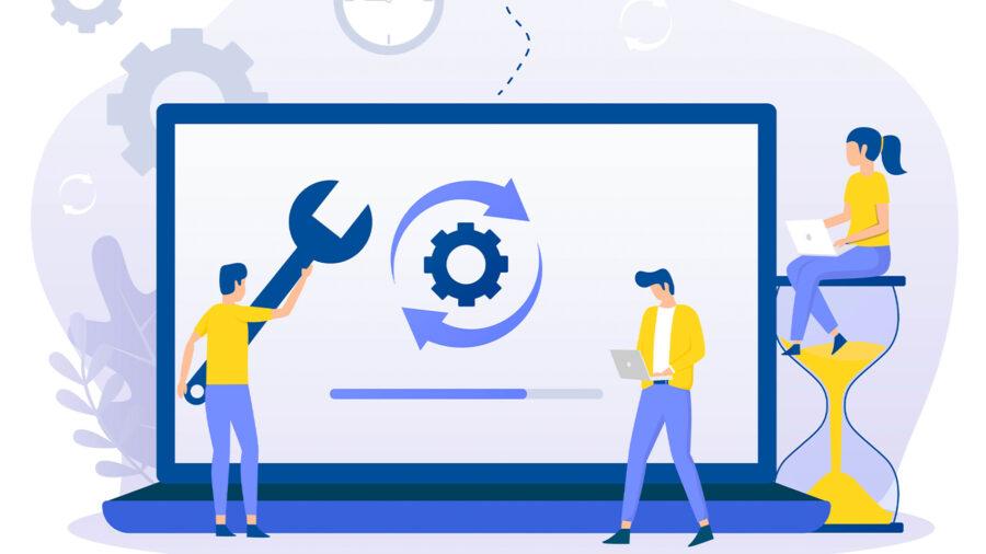 صيانة الموقع الإلكتروني ودعمه