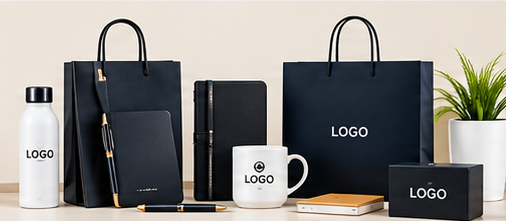 Premium branded corporate gifts, merchandise, bags and notebooks
